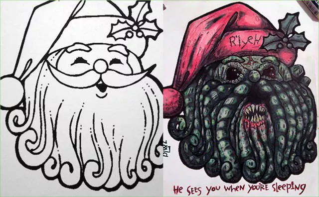 Brilliant examples of coloring