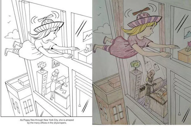 Brilliant examples of coloring - #17 
