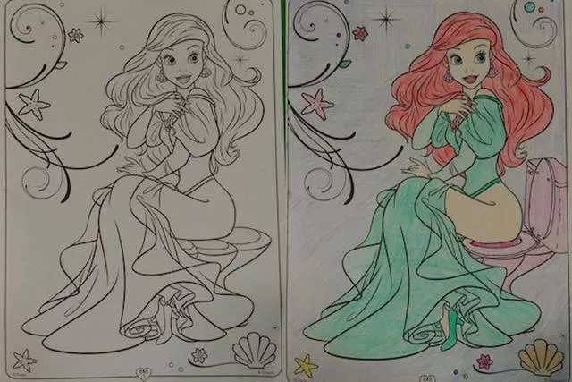Brilliant examples of coloring - #18 