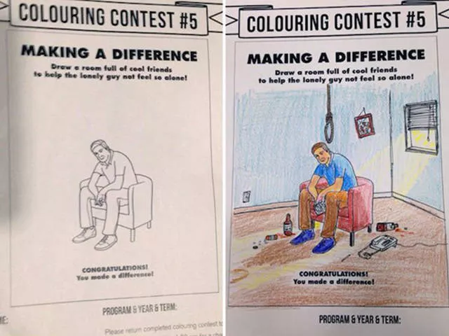 Brilliant examples of coloring - #20 
