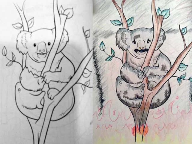 Brilliant examples of coloring - #25 