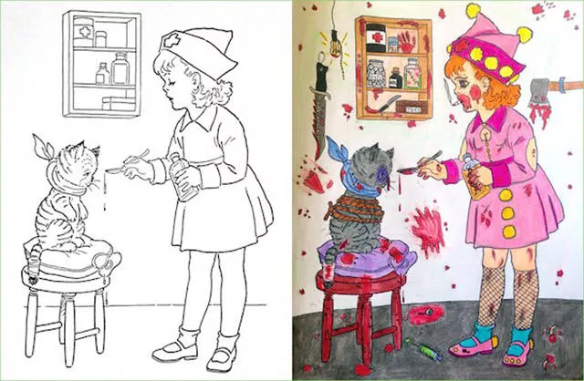 Brilliant examples of coloring - #5 