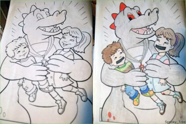Brilliant examples of coloring - #6 