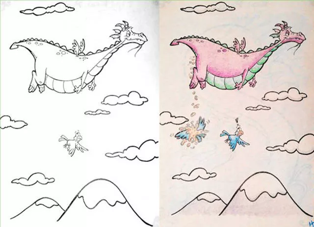 Brilliant examples of coloring - #8 