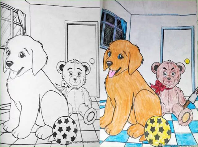Brilliant examples of coloring - #9 