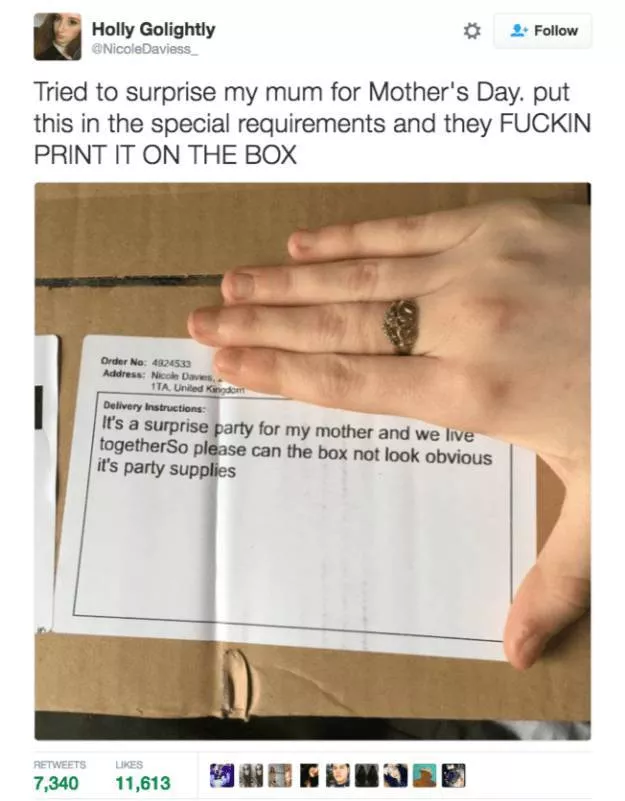 Pay attention to your online purchases - #17 