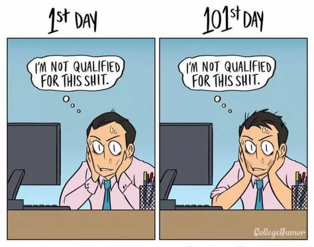 1st day of work vs 101st day - #6 