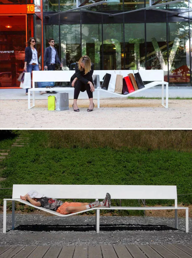 Bancs publics aux designs surprenants - #20 