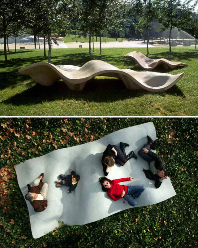 Bancs publics aux designs surprenants - #23 