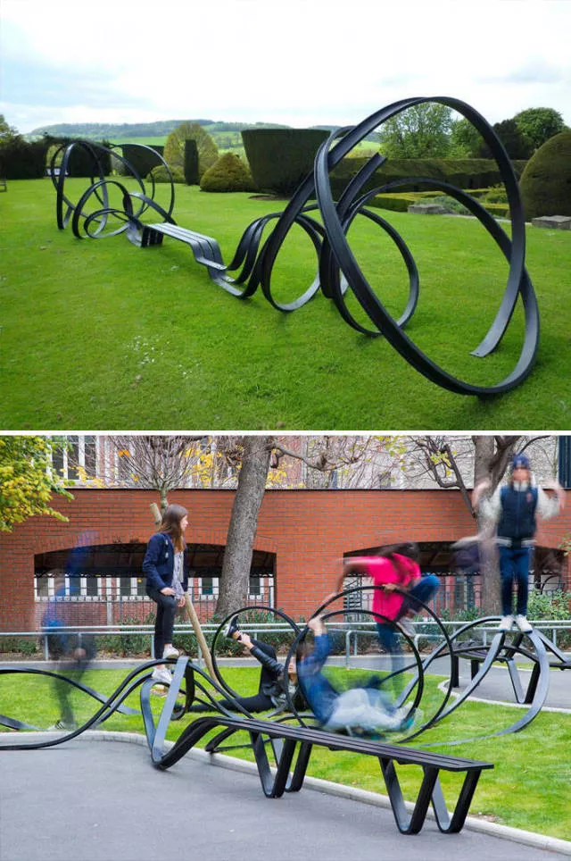 Bancs publics aux designs surprenants - #38 