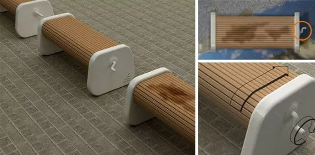 Public benches with surprising designs - #4 